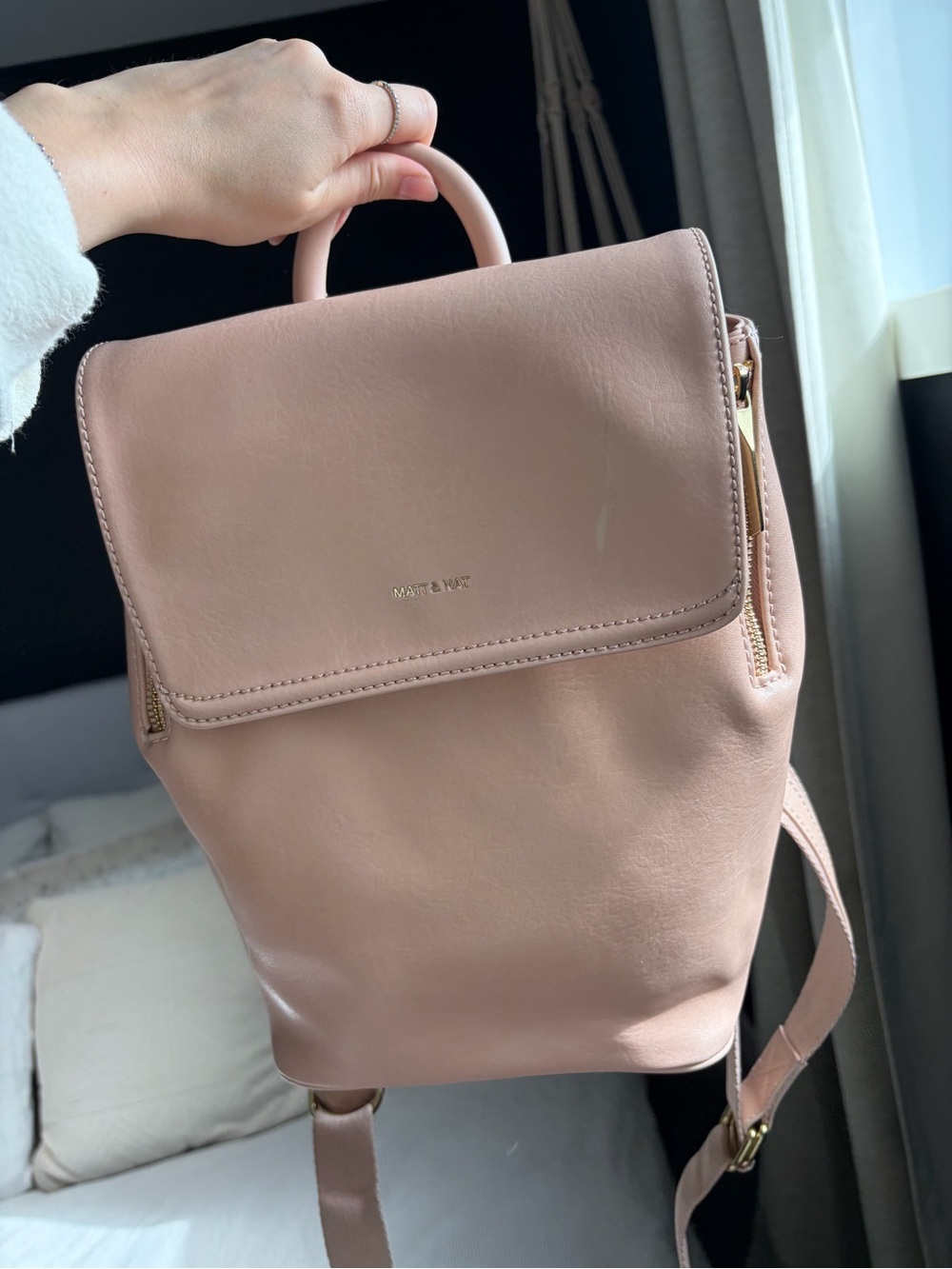 Sac à dos Matt & Nat - blush pink